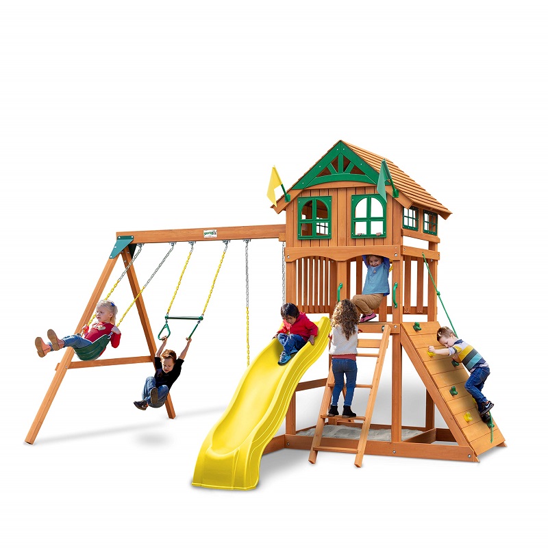 Gorilla Playsets Outing Wood Swing Set