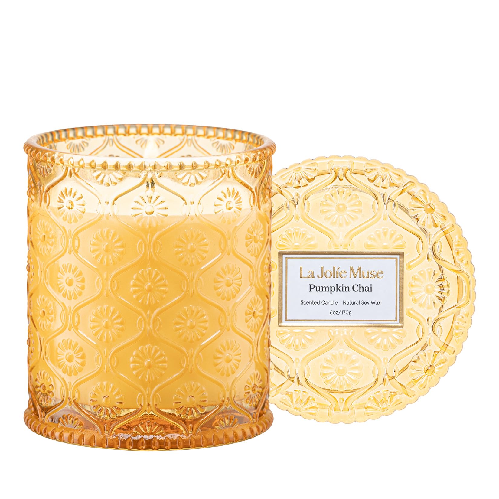 LA JOLIE MUSE Pumpkin Chai Scented Candle