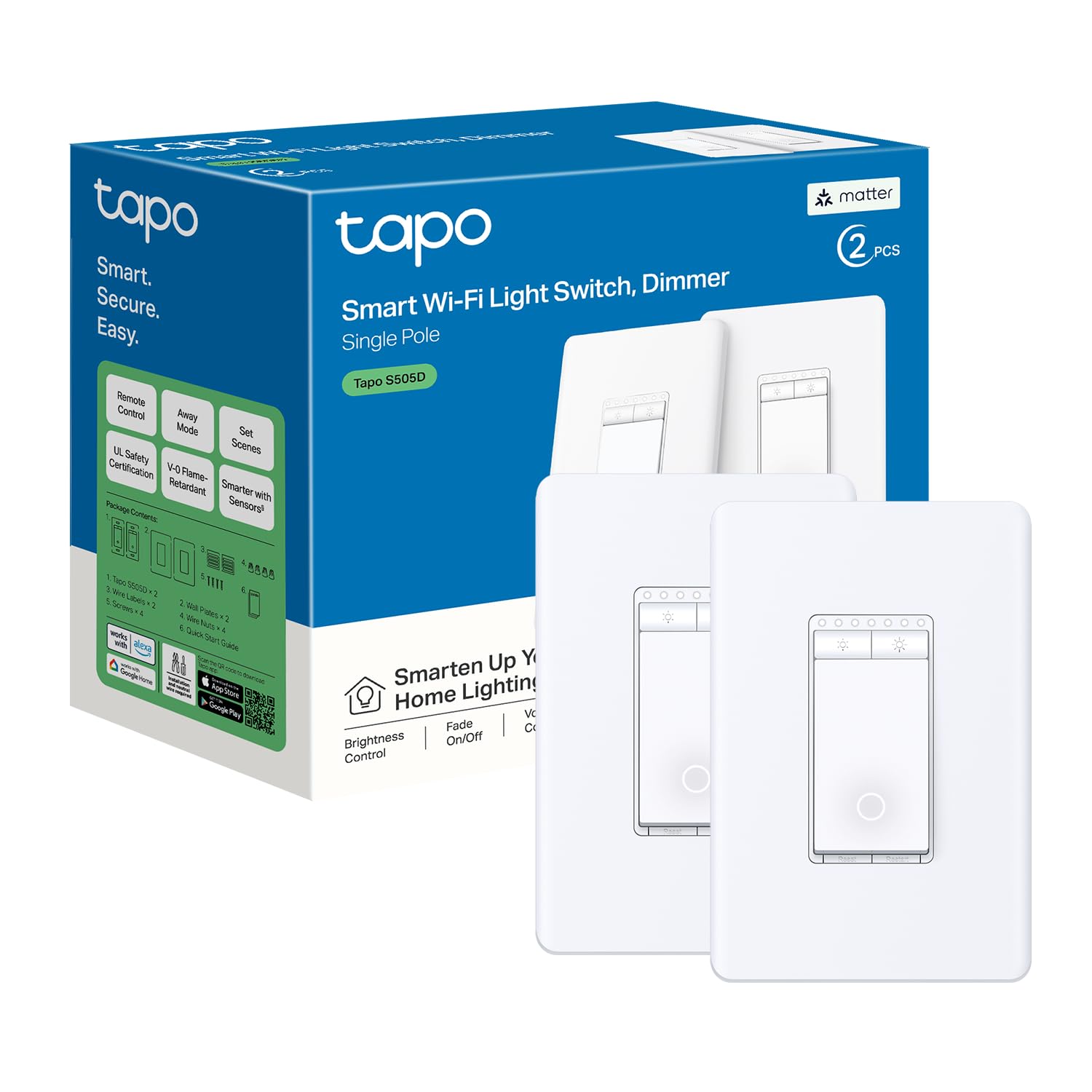 TP-Link Tapo Matter Smart Dimmer Switch