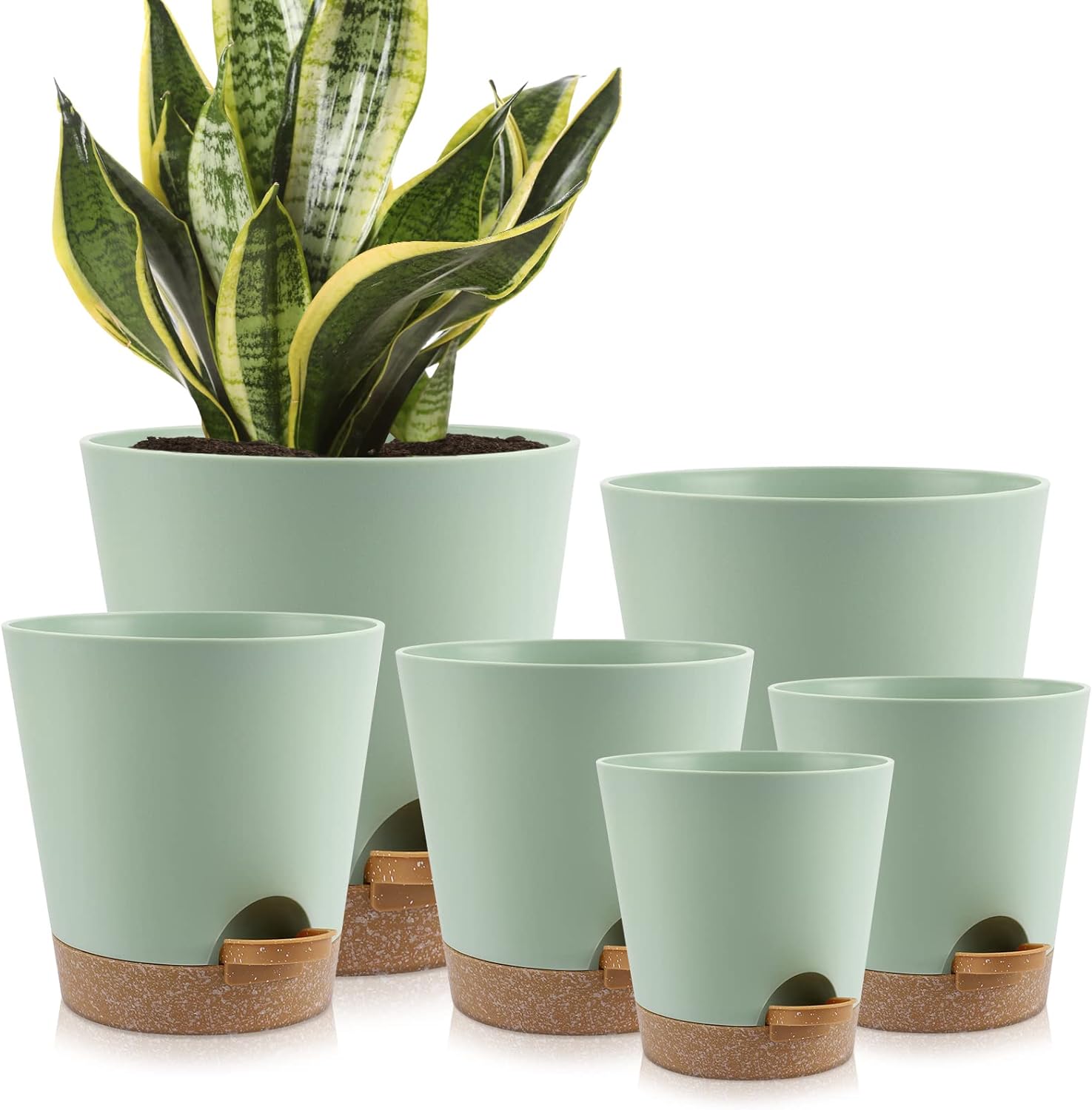 YNNICO Indoor Self-Watering Planters