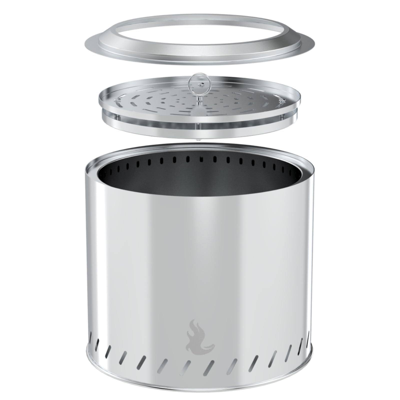 OutVue Stainless Steel Smokeless Fire Pit