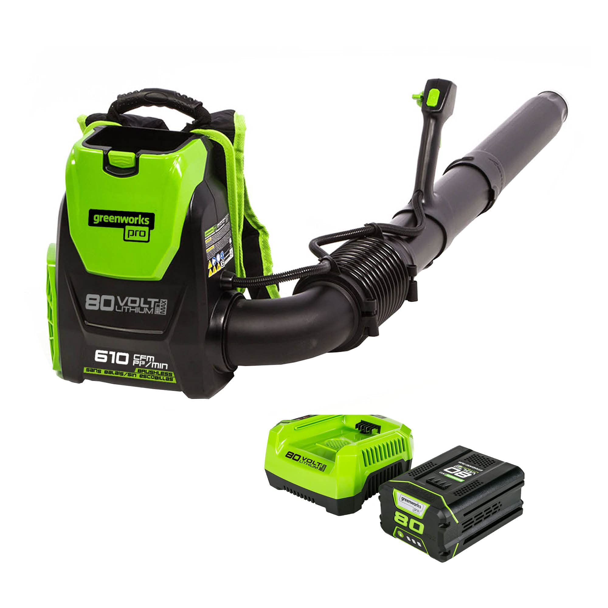 Greenworks Cordless Backpack Blower