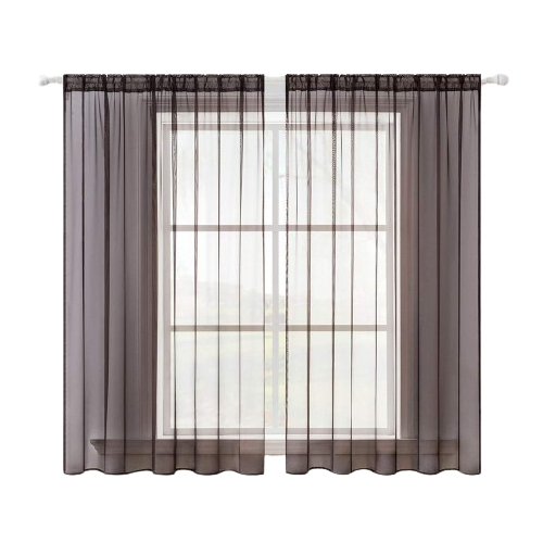 MIULEE Sheer Window Curtains