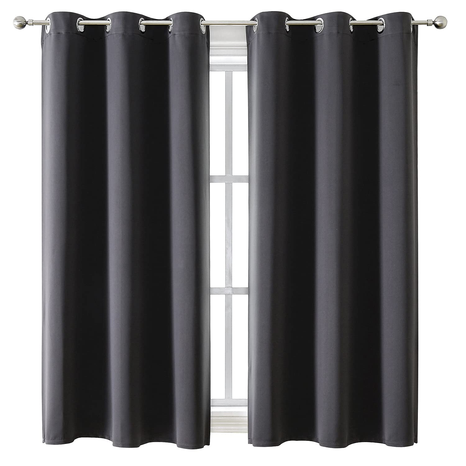 ChrisDowa Grommet Blackout Curtains