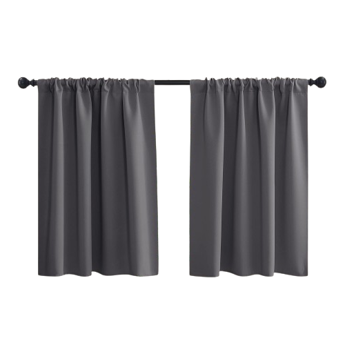 RYB HOME Half Window Curtains