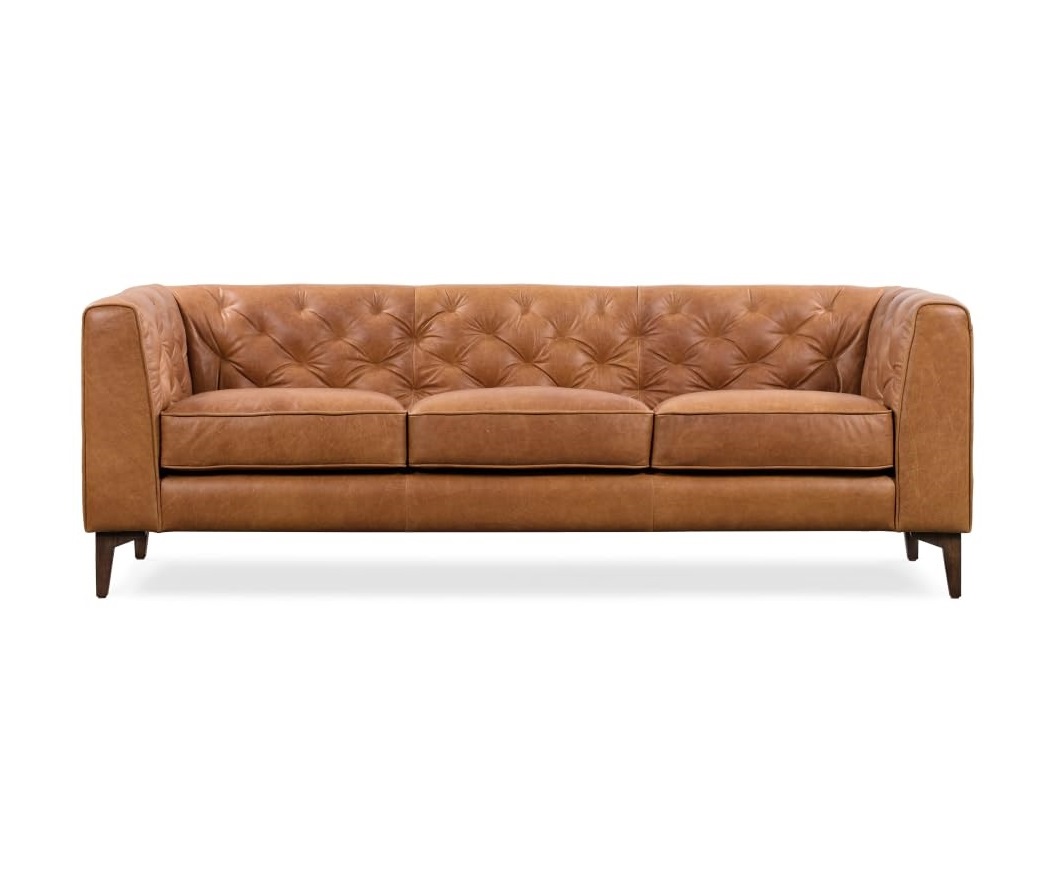 Poly & Bark Essex Leather Couch