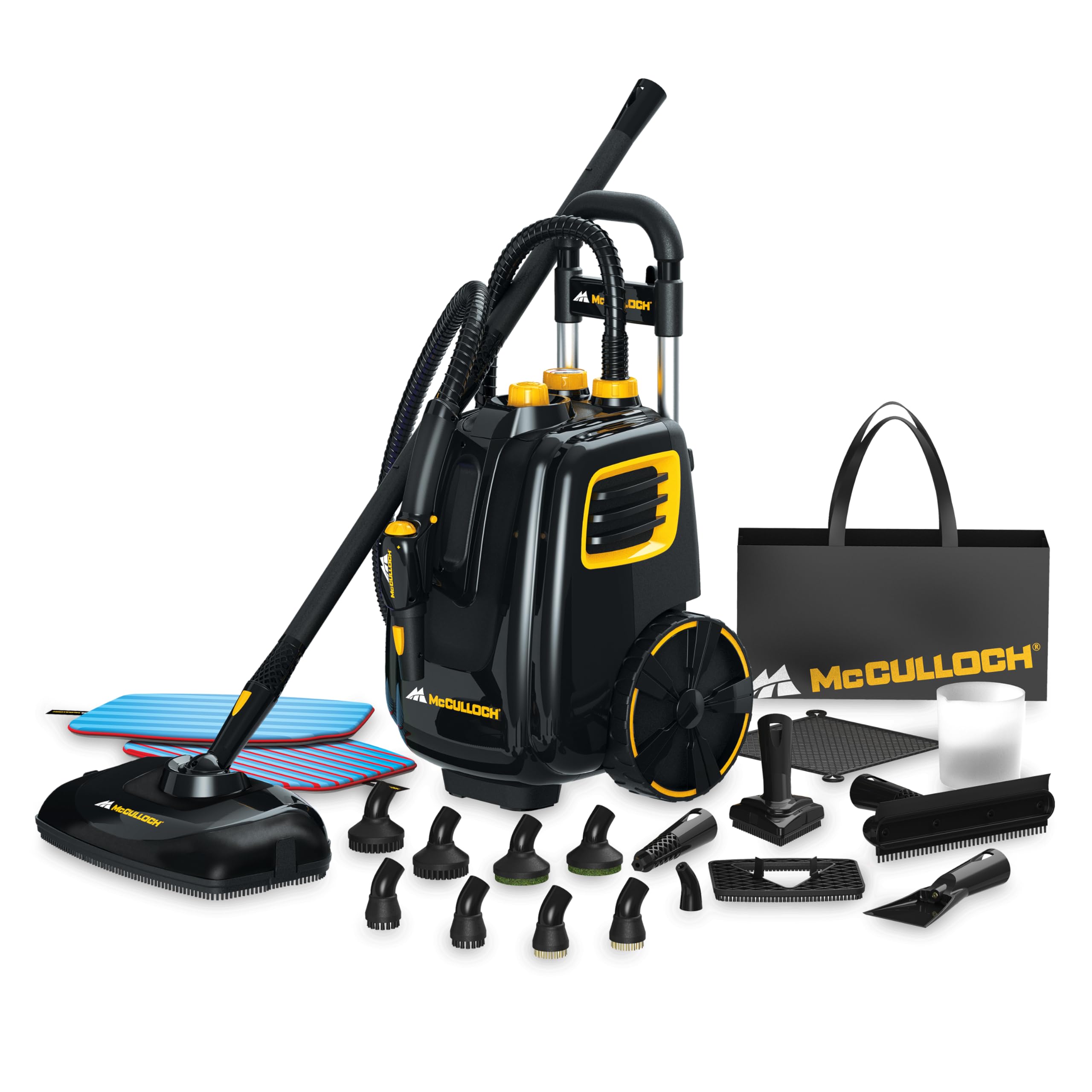 McCulloch Deluxe Canister Steam Cleaner