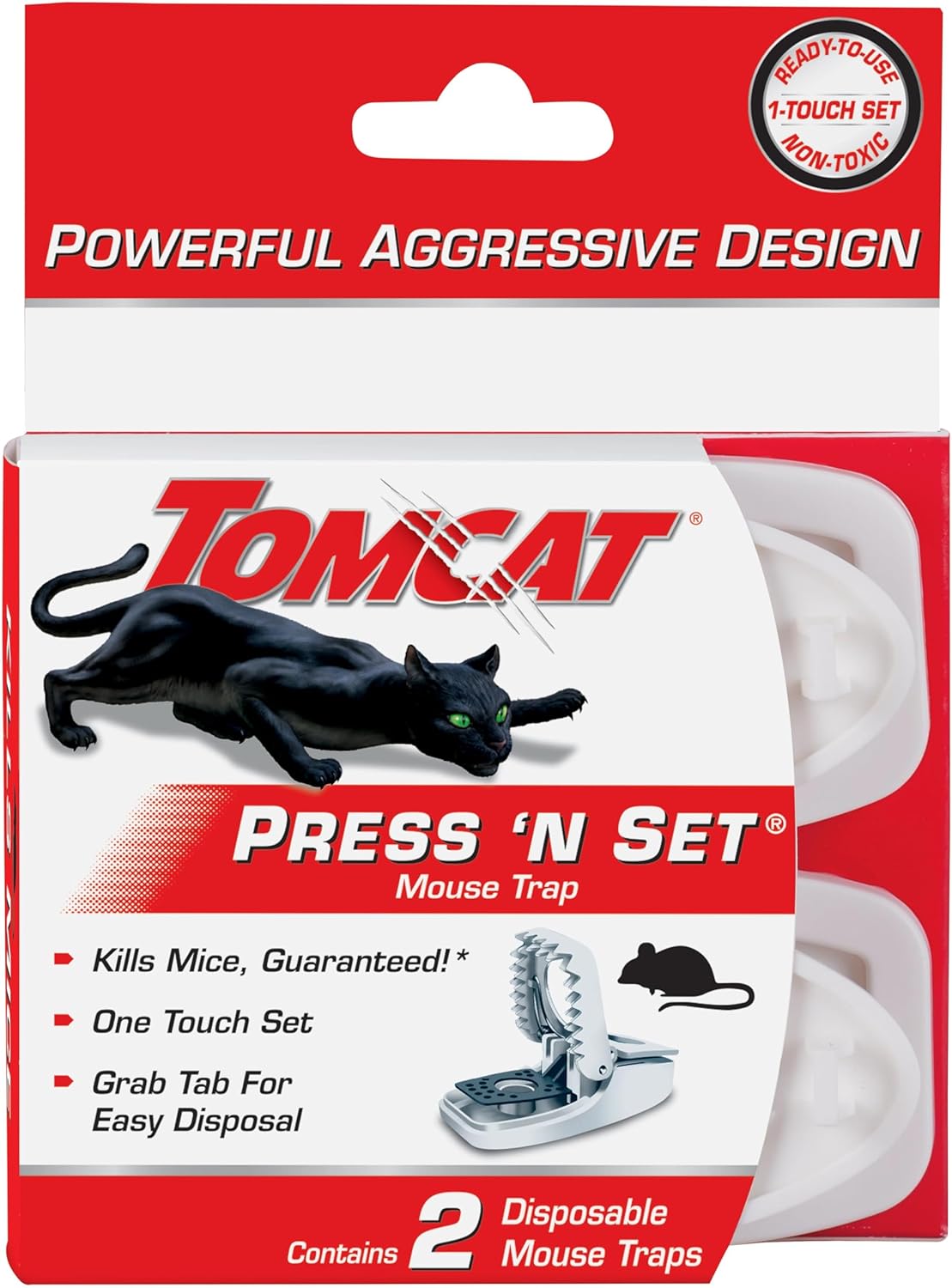 Tomcat Press 'N Set Mouse Trap