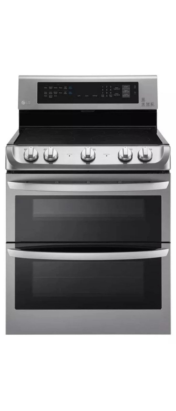 LG LDE4413ST Electric Double Oven Range