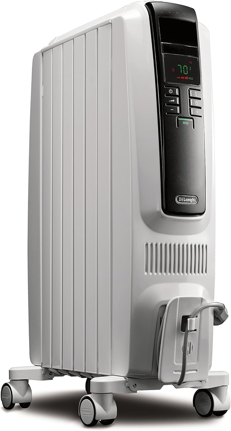 De'Longhi Dragon Digital Oil-Filled Radiator Heater