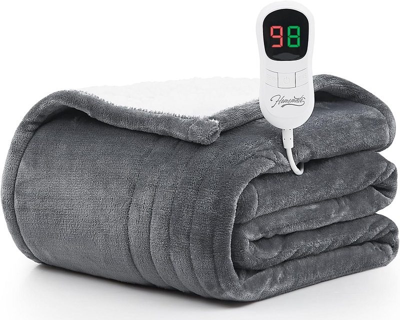 Homemate Heated Electric Throw  Blanket