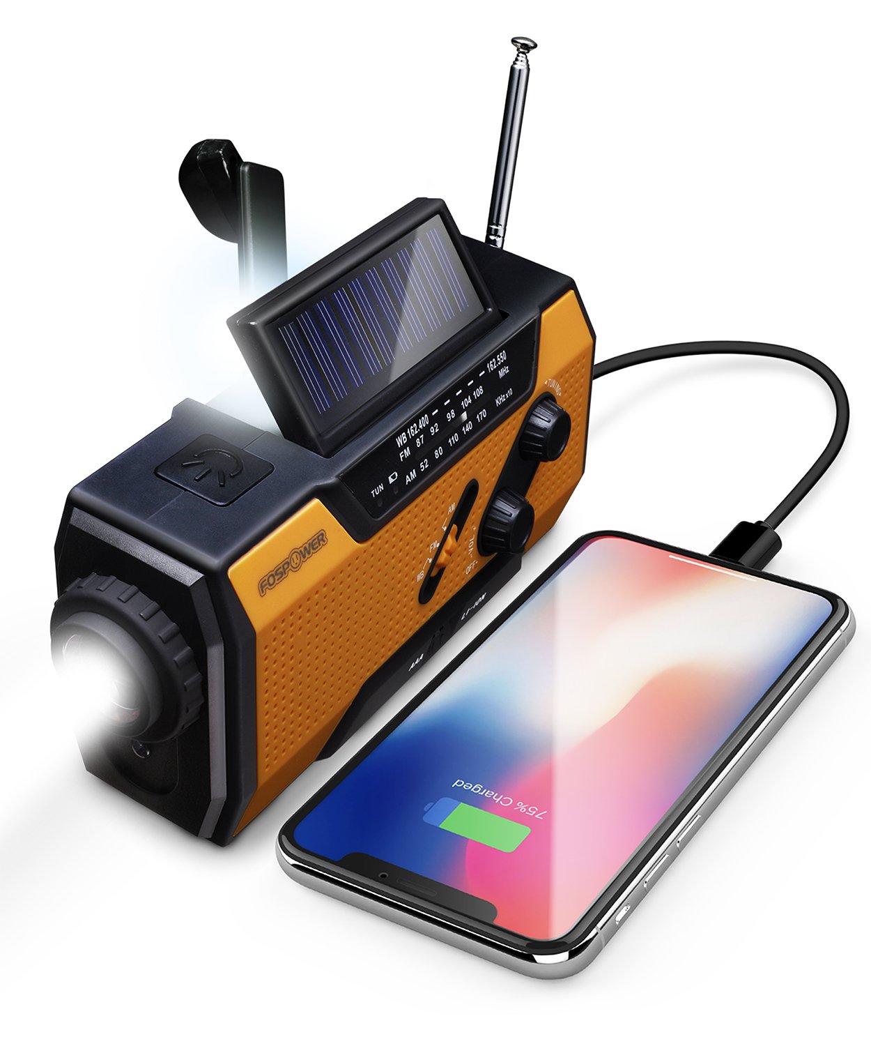 FosPower Emergency Weather Radio