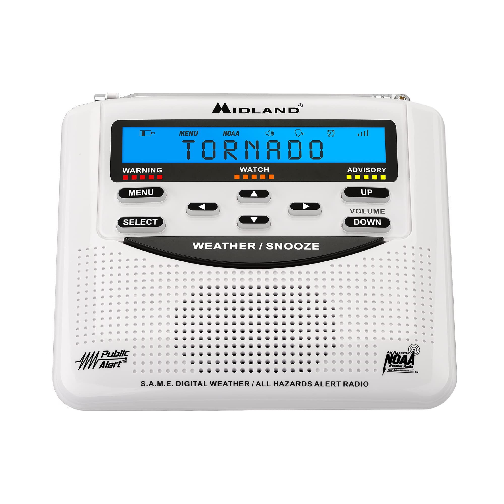 Midland NOAA Emergency Weather Alert Radio