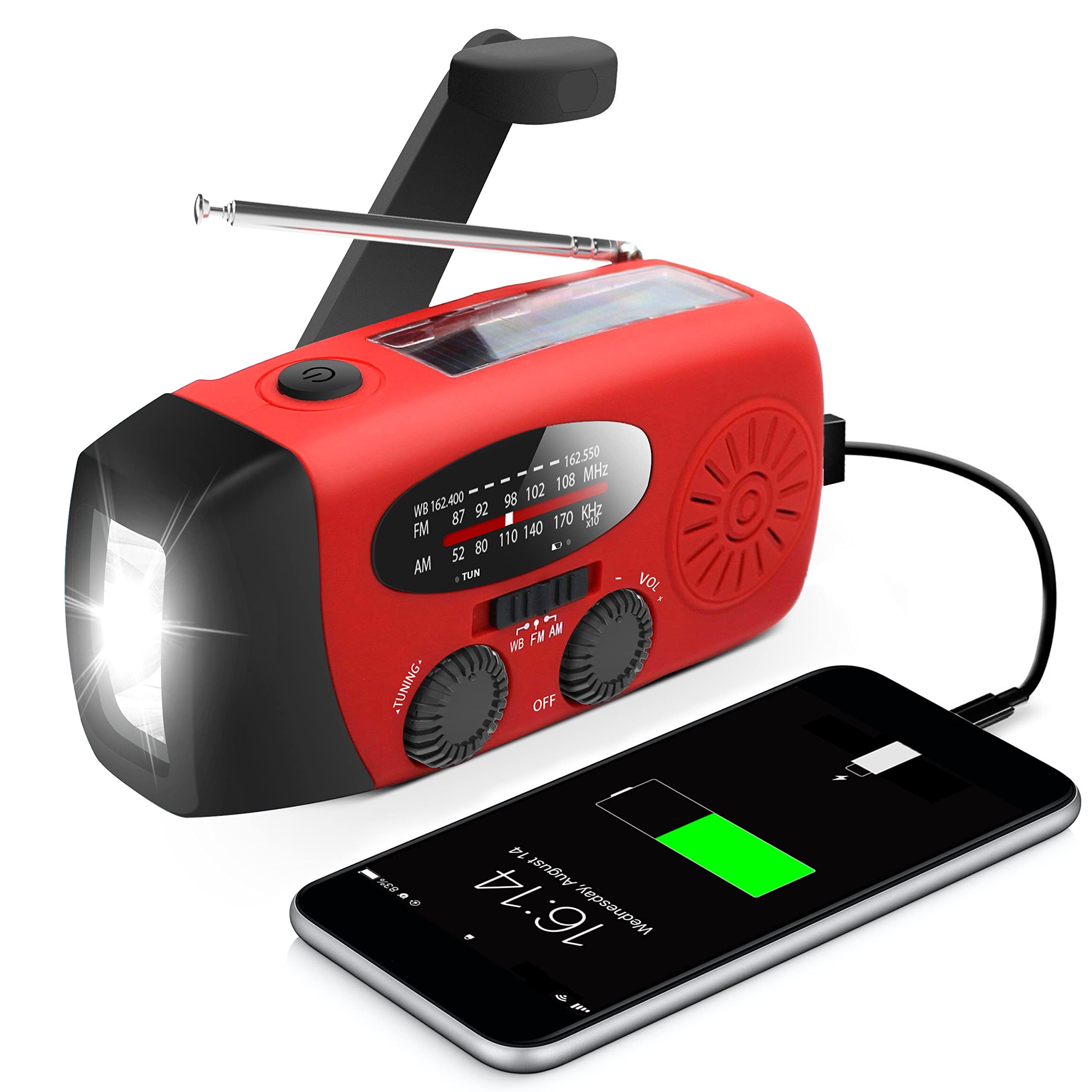 RunningSnail Emergency Hand Crank Radio