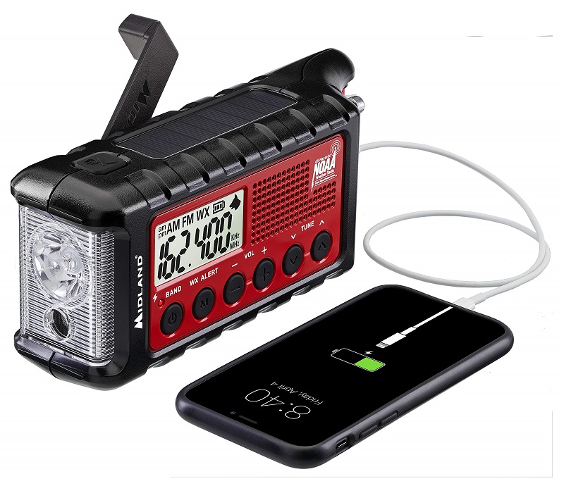 Midland ER310 Emergency Crank Weather AM/FM Radio