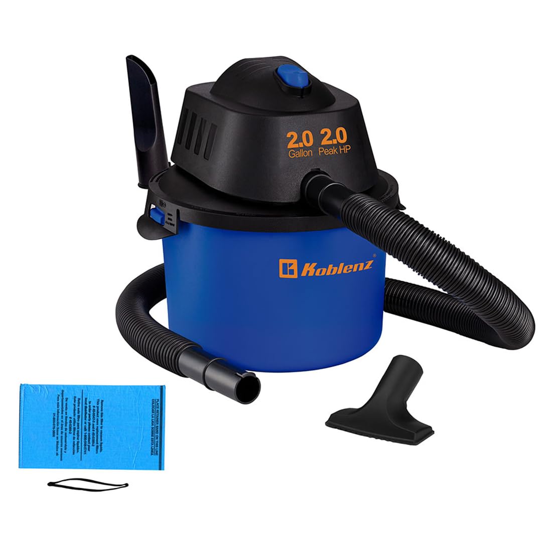 Koblenz Portable Wet-Dry Vacuum