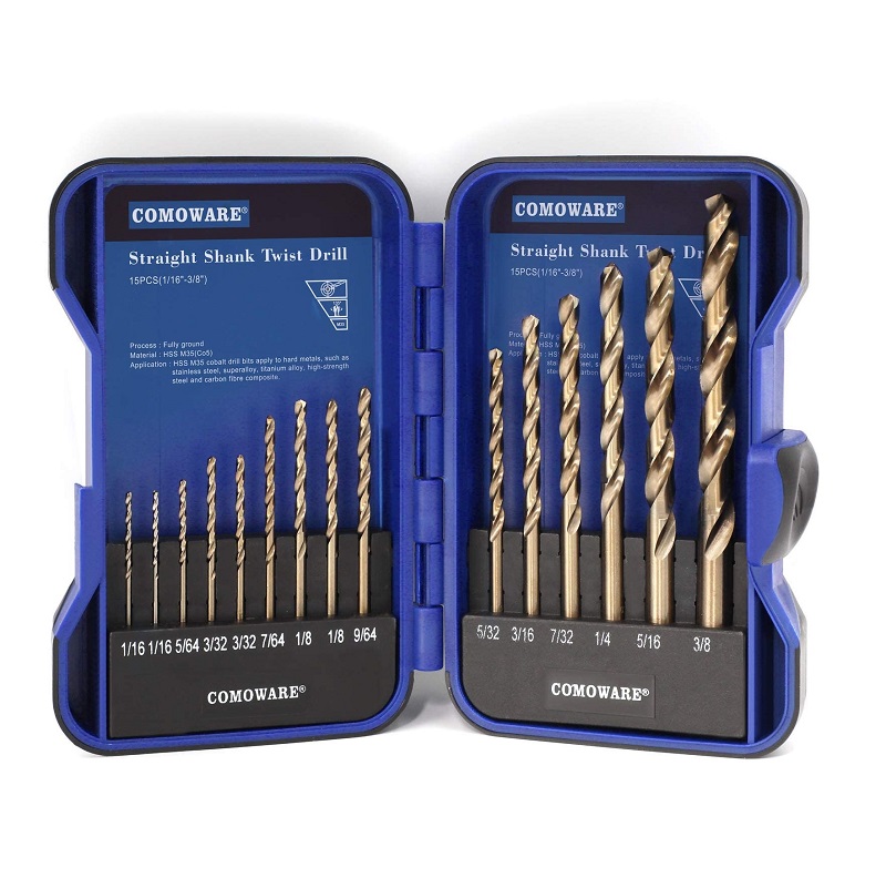 COMOWARE Cobalt Drill Bit Set