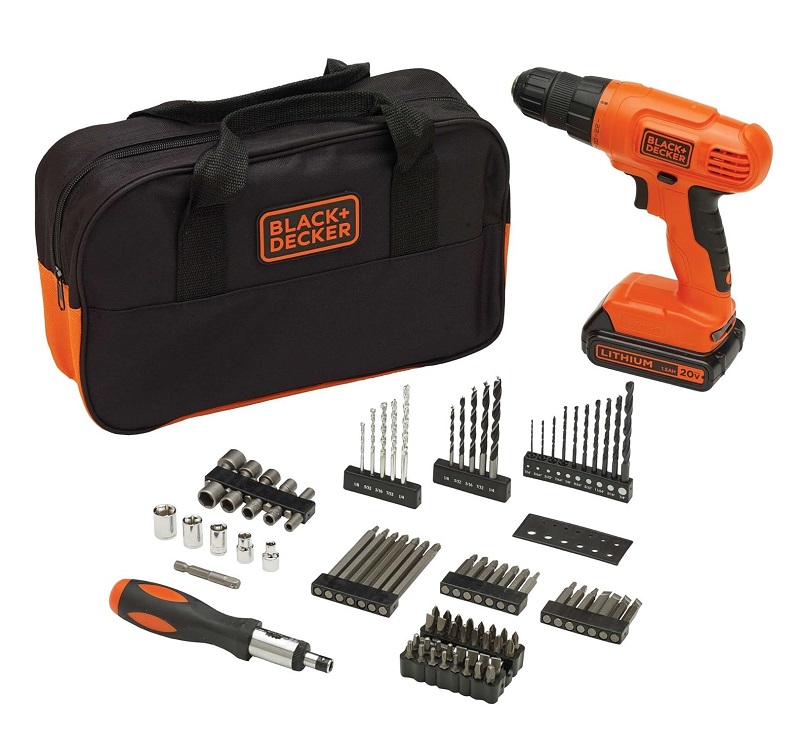 BLACK+DECKER Cordless Drill Kit 