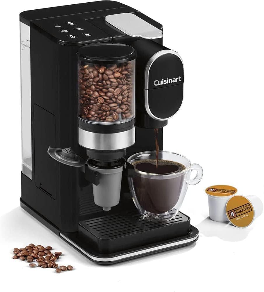 Cuisinart Single Serve Coffee Maker and Coffee Grinder