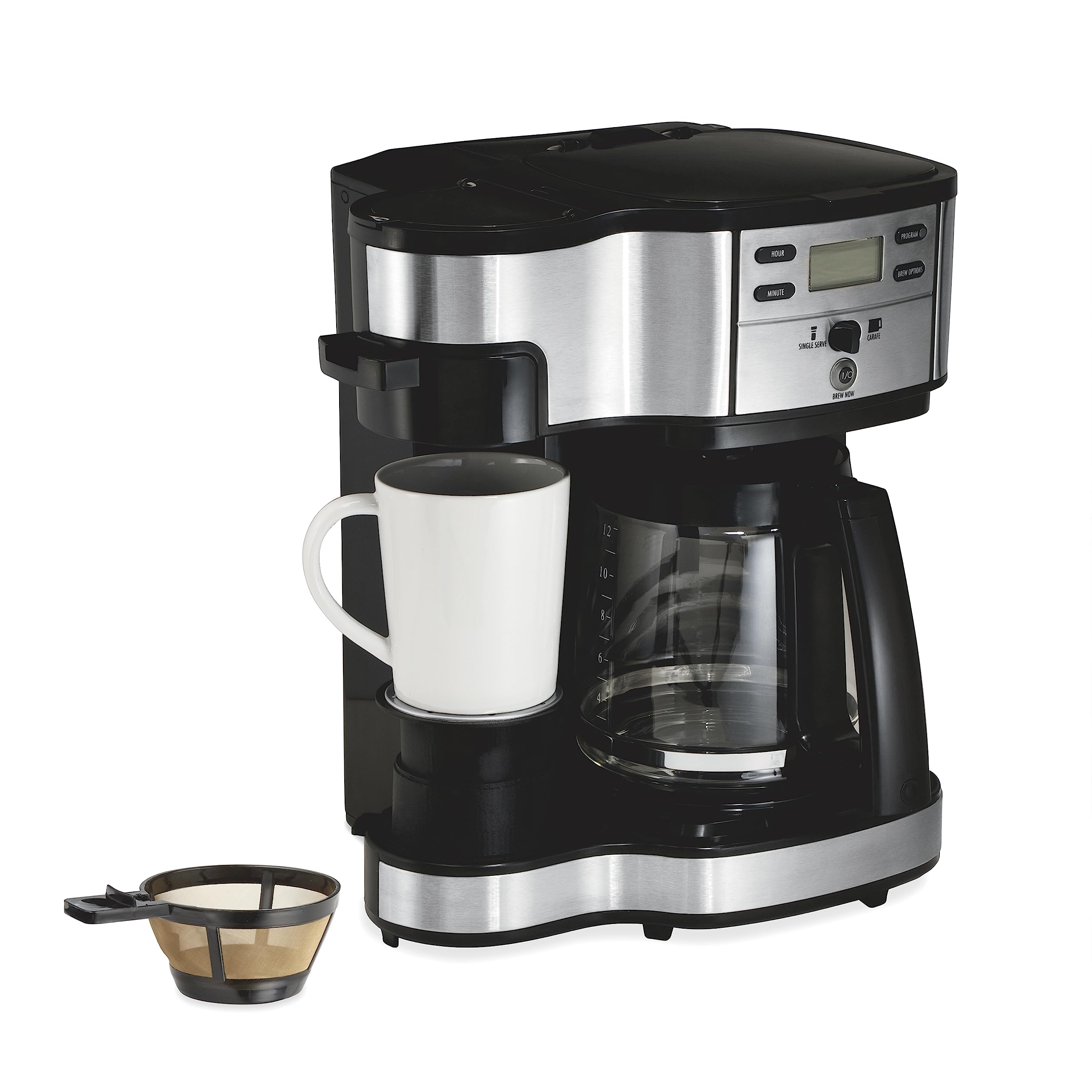 Hamilton Beach Drip Coffee Maker & Single Serve Machine