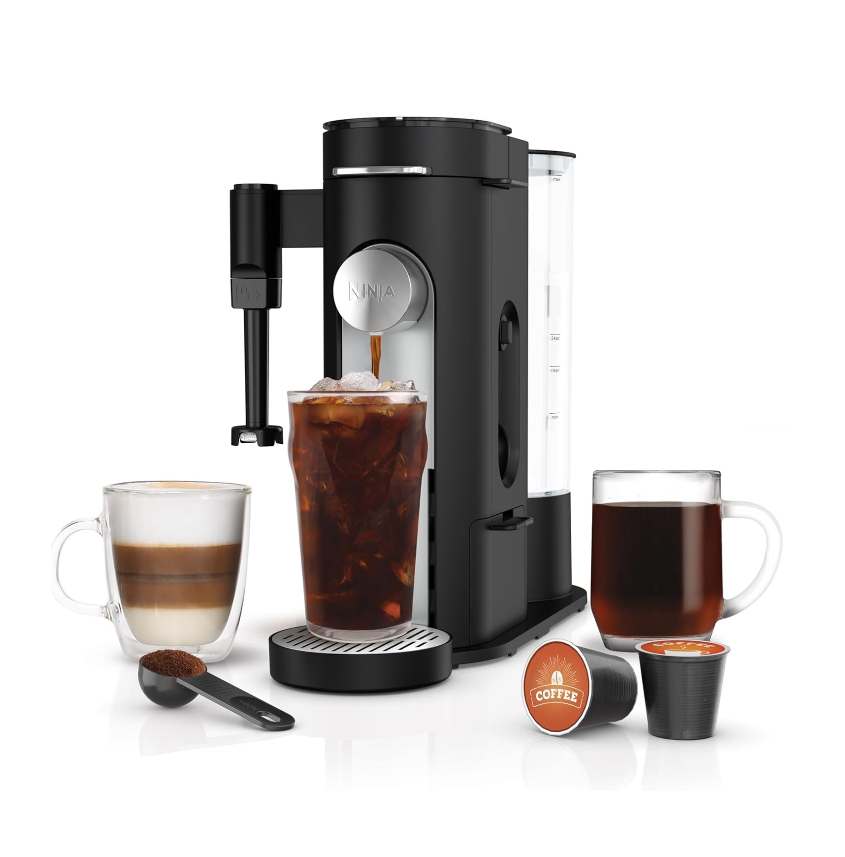 Ninja PB051 Pod & Grounds Specialty Single-Serve Coffee Maker