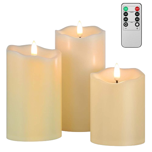 ANGELLOONG Flickering Flameless Candles 