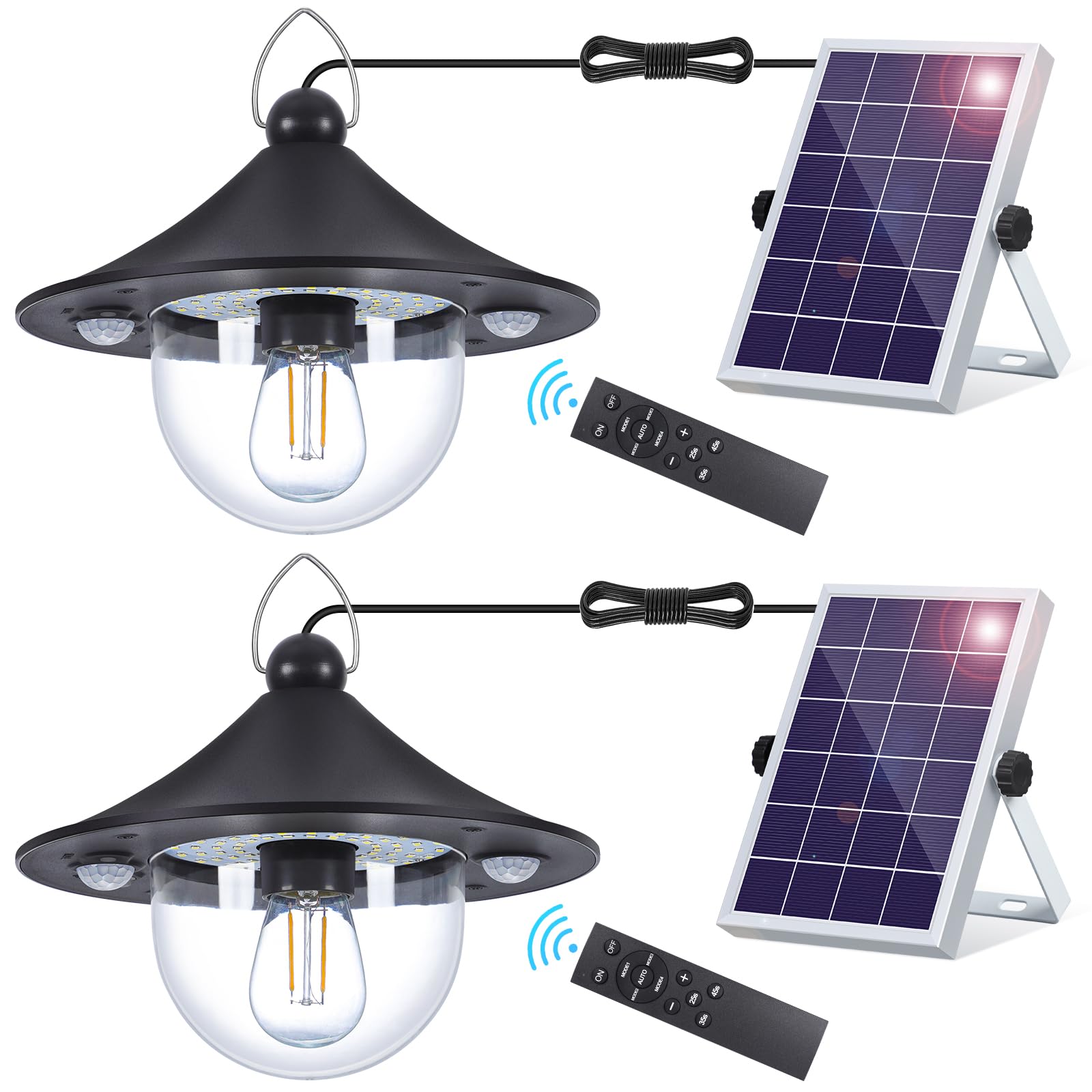 Ama1 Ropelux Solar Indoor/Outdoor Shed Light