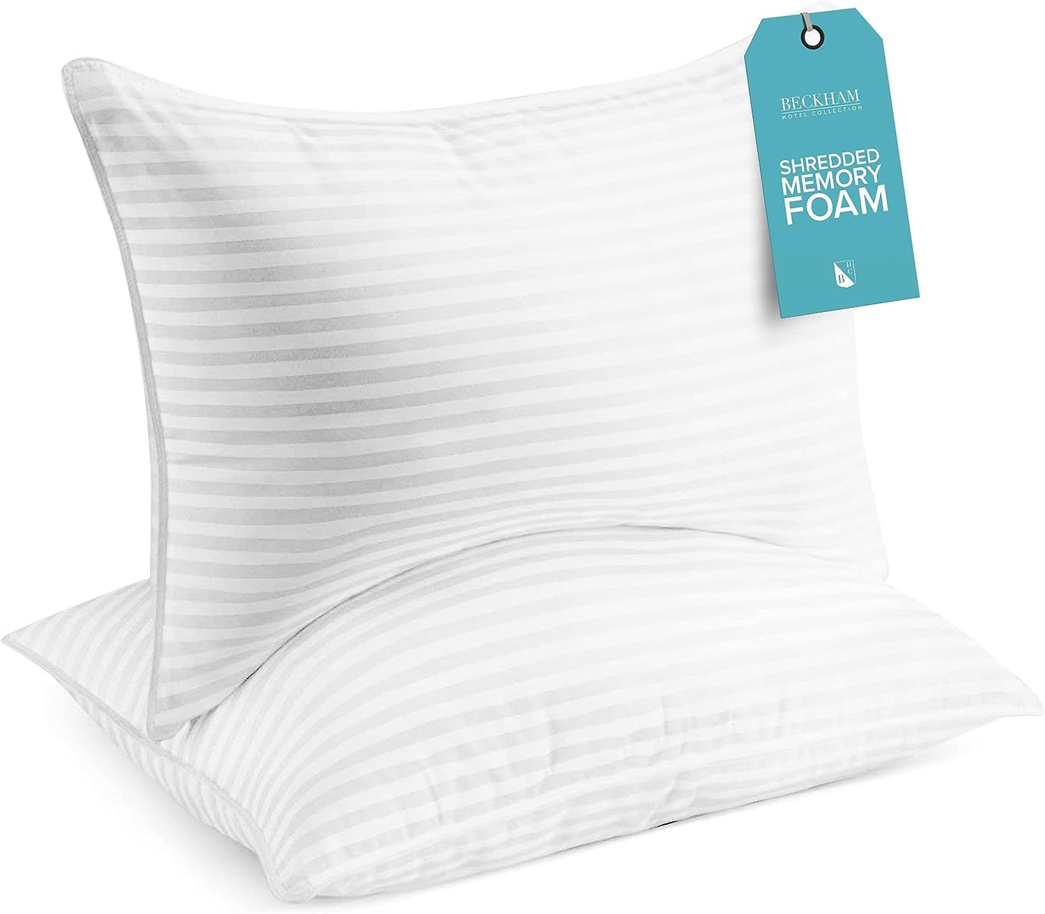 Beckham Hotel Memory Foam Pillow for Side Sleepers