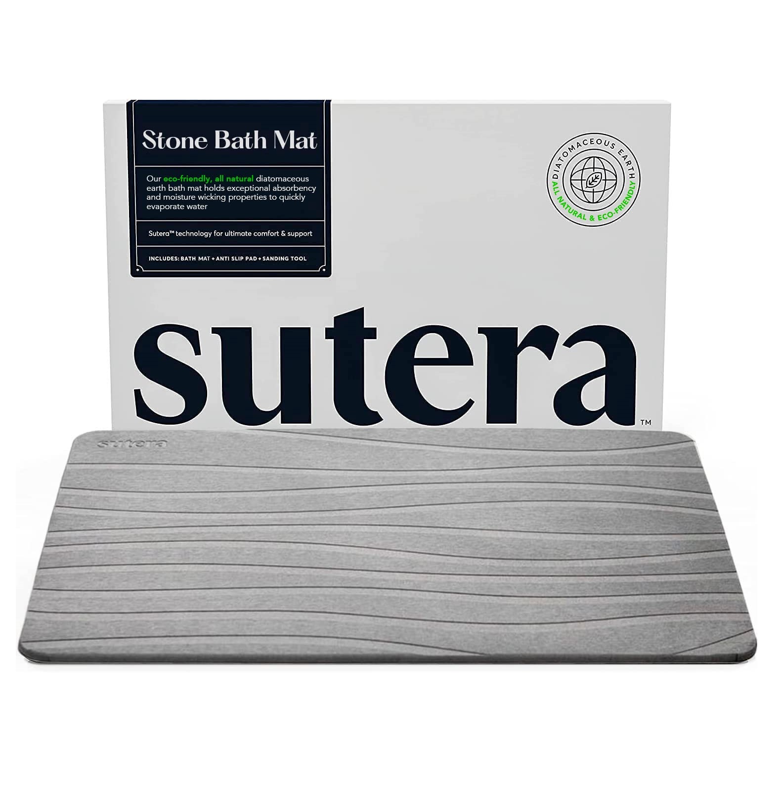 SUTERA Stone Bath Mat