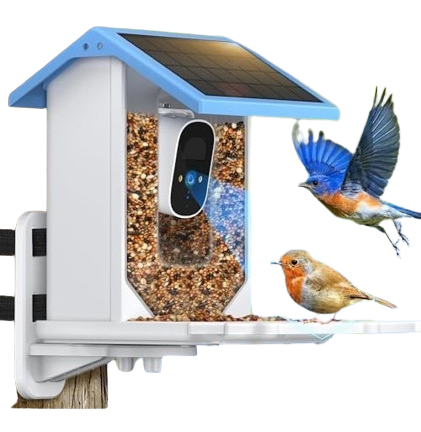 Fvwwe Bird Feeder with Camera