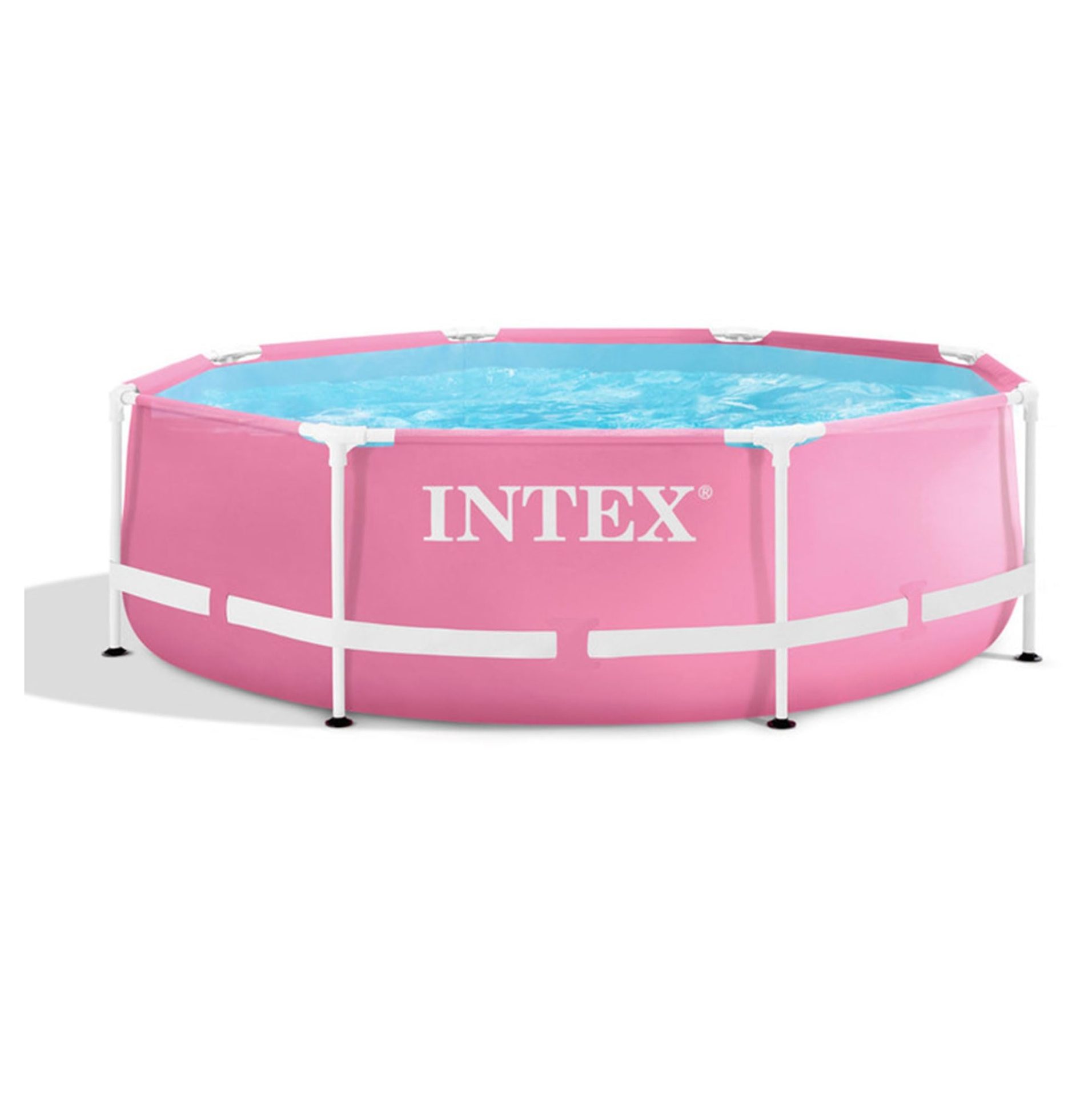 Intex Round Metal Frame Above-Ground Pool