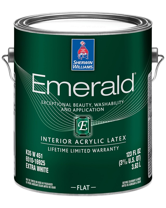 Sherwin Williams Emerald Interior Acrylic Latex Paint