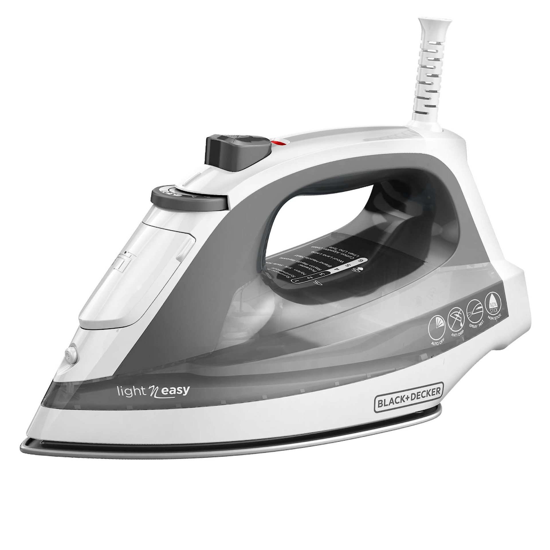 BLACK+DECKER Light ‘N Easy Compact Steam Iron