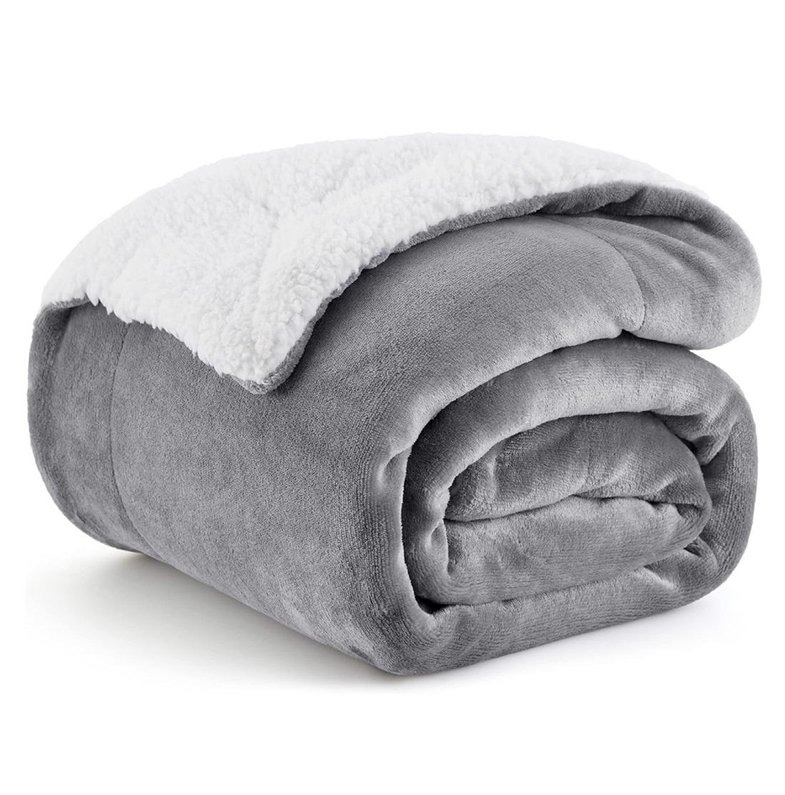 Bedsure Sherpa Fleece Throw Blanket for Couch